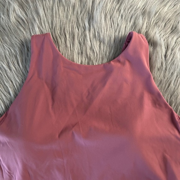 Avia Wirefree Crop Sports Bra Womens Size XXL (D-DD) Pink Moisture Wicking - Picture 2 of 4